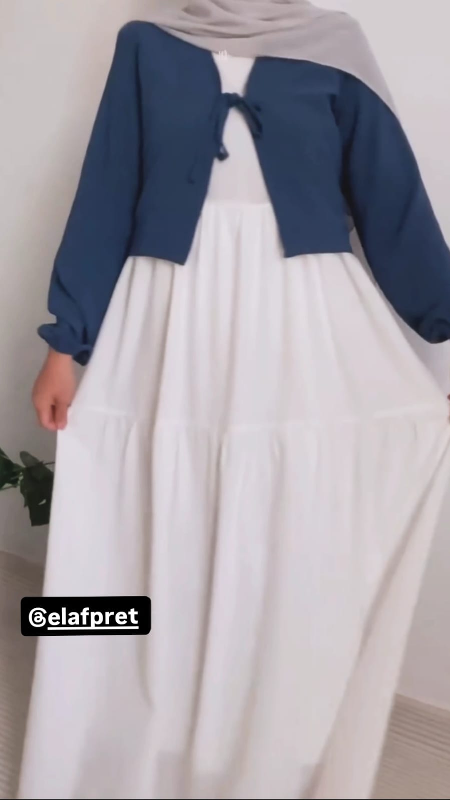 Blush Ivory Two-Piece Maxi